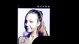 Unpremeditated hot 18yo blonde cum tribute 01